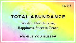 Abundance Affirmations  Reprogram Your Mind While You Sleep [upl. by Airetas]