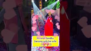 Himmat Sandhu weds Sukhmani Kaur dancing ❤️😍 himmatsandhu marriage punjabiwedding coupledance [upl. by Lalib]