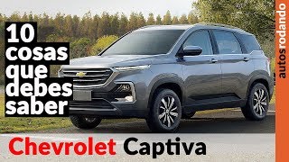 CHEVROLET CAPTIVA Turbo 2020 ►10 COSAS QUE DEBES SABER 🔥 [upl. by Adnolay]