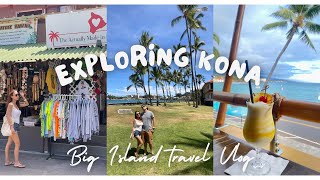 Kona Big Island Hawaii Travel Vlog Part2 Where to stay where to eat amp what to do in downtown Kona [upl. by Kiraa634]