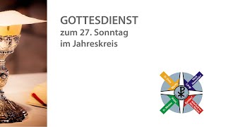 Gottesdienst zum 27 Sonntag im Jahreskreis  Erntedankfest 2024 [upl. by Yanat]