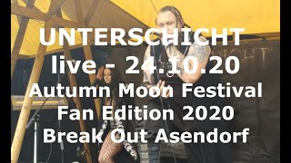 UNTERSCHICHT  live  241020  Autumn Moon Festival  Fan Edition  Break Out Asendorf [upl. by Arikahc]