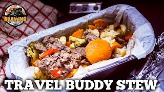 12V Travel Buddy Oven How To Cook Beef Stew In The Bush [upl. by Johan]