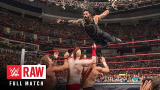 FULL MATCH Roman Reigns vs Sheamus vs Chris Jericho vs Sami Zayn Raw July 25 2016 [upl. by Eornom]