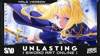 SWORD ART ONLINE  UNLASTING  Male Cover by Anselmo Koch [upl. by Eneroc]