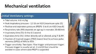 Mechanical Ventilation  Pediatrics [upl. by Nachison]