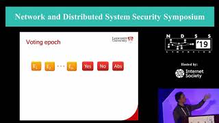 NDSS 2019 A Treasury System for Cryptocurrencies Enabling Better Collaborative Intelligence [upl. by Barclay544]