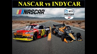 NASCAR vs Indycar  What is the Difference and What Exactly are These Races  Technical Comparison [upl. by Attennod]