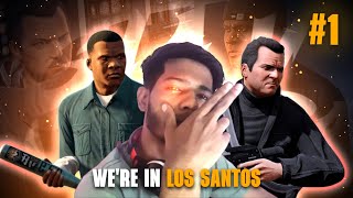 New Gangster in los Santos  GTA V Gameplay 1 [upl. by Annabel265]