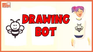 How to Use a DRAWING BOT to Print Custom Shirts in Rec Room Tutorial [upl. by Zechariah]