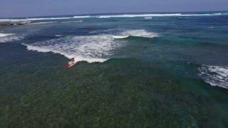 JaNay Surfing Kawela Bay [upl. by Leuqram]