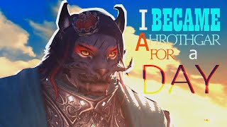 FFXIV I Became A Hrothgar For A Day [upl. by Sorgalim]