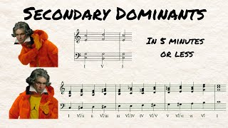 Secondary Dominants in 5 Minutes or Less [upl. by Kasey]