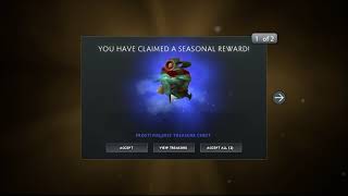 Dota 2  Frostivus 2023 Treasure Unbox [upl. by Nessa515]