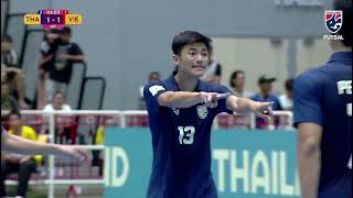 Futsal Asean cup 2024 Thailand vs Vietnams 2  3 [upl. by Magree]