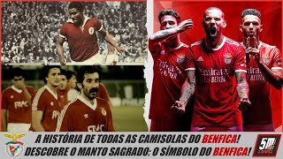 🦅 Os equipamentos do Benfica ● A história das camisolas do Benfica de 1904 até ao presente 🦅 [upl. by Noiro331]