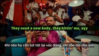 Vietsub  Lyrics​ U My Everything  Drake verse [upl. by Edlitam]