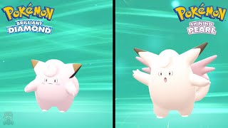 How to Find Clefairy amp Evolve Into Clefable in Pokemon Brilliant Diamond amp Shining Pearl [upl. by Atat]