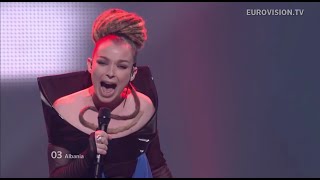 Rona Nishliu  Suus  Albania  Live  Grand Final  2012 Eurovision Song Contest [upl. by Gregoor357]