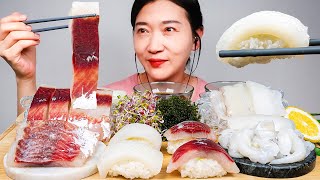 꼬독꼬독 갑오징어회봄에 먹는 숭어회 리얼사운드 먹방 ASMR RAW CUTTLEFISHRAW MULLET MUKBANG EATING SOUNDS NO TALKING NAJIN [upl. by Lewis202]