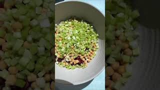 Easy Three Bean Salad  Minimalist Baker Recipes [upl. by Ramal]