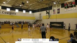 McCook Lady Bison basketball vs Norton [upl. by Inatsed]