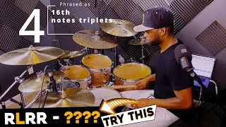 Turn This Beginner Drum Rudiment into Advanced Gospel CHOPS 🔥  Drum Lesson 🥁 [upl. by Yenoh]