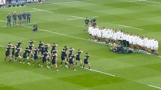 All Blacks Haka vs England in 2024 Autumn Nations [upl. by Ayadahs]