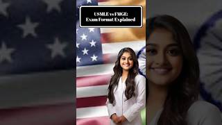 USMLE vs FMGE Exam Structure Explained usmle fmge doctor [upl. by Eeramit]