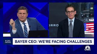 Bayer CEO on turnaround strategy Weve taken out multiple levels of hierarchy [upl. by Kaslik]