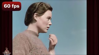 Women of The Outer Hebrides  Waulking Song  AI Enhanced 1941 Film  60 fps [upl. by Erdua]