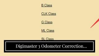 Digimaster 3 Odometer Correction Programmer FAQs [upl. by Analart]