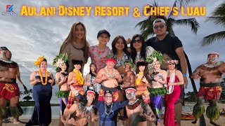 Aulani Disney Resort  Chiefs Luau Honolulu Hawaii 2024 [upl. by Hebert]