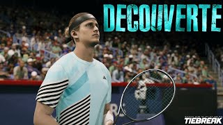 TIEBREAK Nouveau Jeu de Tennis  Découverte Gameplay FR [upl. by Yraht]