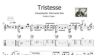 Como tocar  Tristesse  Dilermando Reis  Chopin Etude op 10 no 3 Tabpartitura Violão [upl. by Fitting]