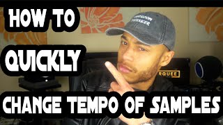 How To QUICKLY Change The Tempo Of A Sample In Logic Pro X Flex Time Tutorial [upl. by Elfreda]