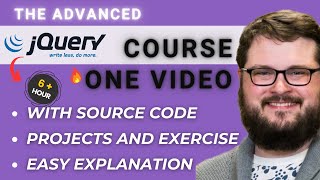 jQuery Advance Full Course  Projects  Exercise  jQuery Tutorial [upl. by Bondon]