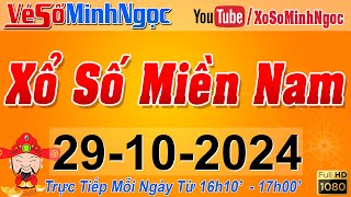 XSMN Minh Ngọc  Trực tiếp Xổ Số Miền Nam  KQXS Miền Nam ngày 29102024 KQXS Hôm Nay XSTT XSKT [upl. by Shurwood]