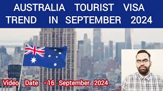 Trend Australia Tourist Visa In September 2024  Australia Visa Update  Apply For Australia Visa [upl. by Miculek108]