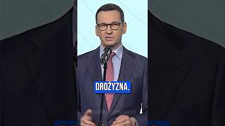 Mateusz Morawiecki komentuje drożyznę Donalda Tuska [upl. by Budge325]