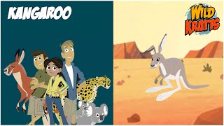 Wild Kratts  NOOB vs PRO vs HACKER  Creaturepedia Kangaroo Sea Turtle Eagle Crab Scorpion [upl. by Emya883]