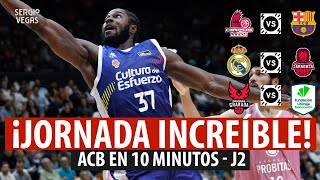 ¡UNICAJA LÍDER ACB ¡REAL MADRID ROMPE la RACHA ¿OJELEYE MODO MVP TODOS los RESUMENES de LIGA ACB [upl. by Utta939]