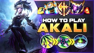 HOW TO PLAY AKALI SEASON 13  BEST Build amp Runes  Season 13 Akali guide  League of Legends [upl. by Gnilhsa769]