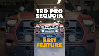 TRD Pro Sequoia is not only capable offroad but also a well thought out vehicle throughout [upl. by Layney]