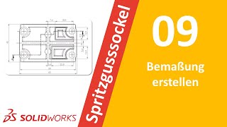 Bemaßung erstellen SolidWorks Anfänger Tutorial [upl. by Notnilk]