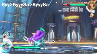 Pokken Tournament Suicune Optimal Combos V13 [upl. by Sophi624]