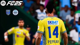 EA FC25  Kerala Blasters Vs Mumbai City FC  ISL Indian Super league [upl. by Noryak971]