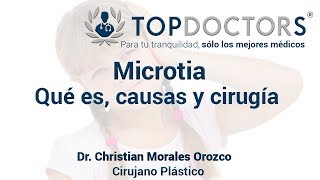 Microtia Qué es causa y cirugía [upl. by Almallah383]