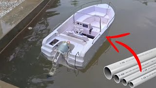 I want to try making an RC boat from PVC pipes [upl. by Ayatan]