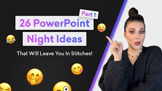 26 PowerPoint Night Ideas That Will Leave You In Stitches 😂  Part 1 [upl. by Tobey74]